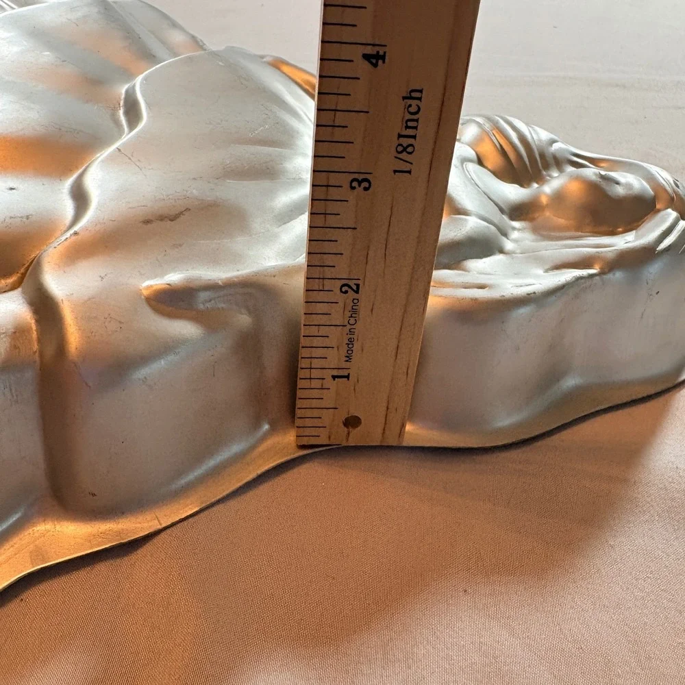 Wilton Barbie Princess Dress Cake Pan 1995 Mattel Aluminum Doll Mold 2105-3500
